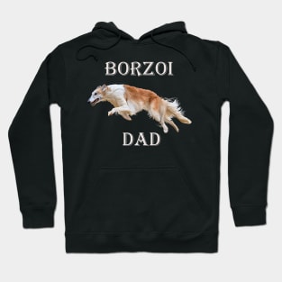 Borzoi Dad Hoodie